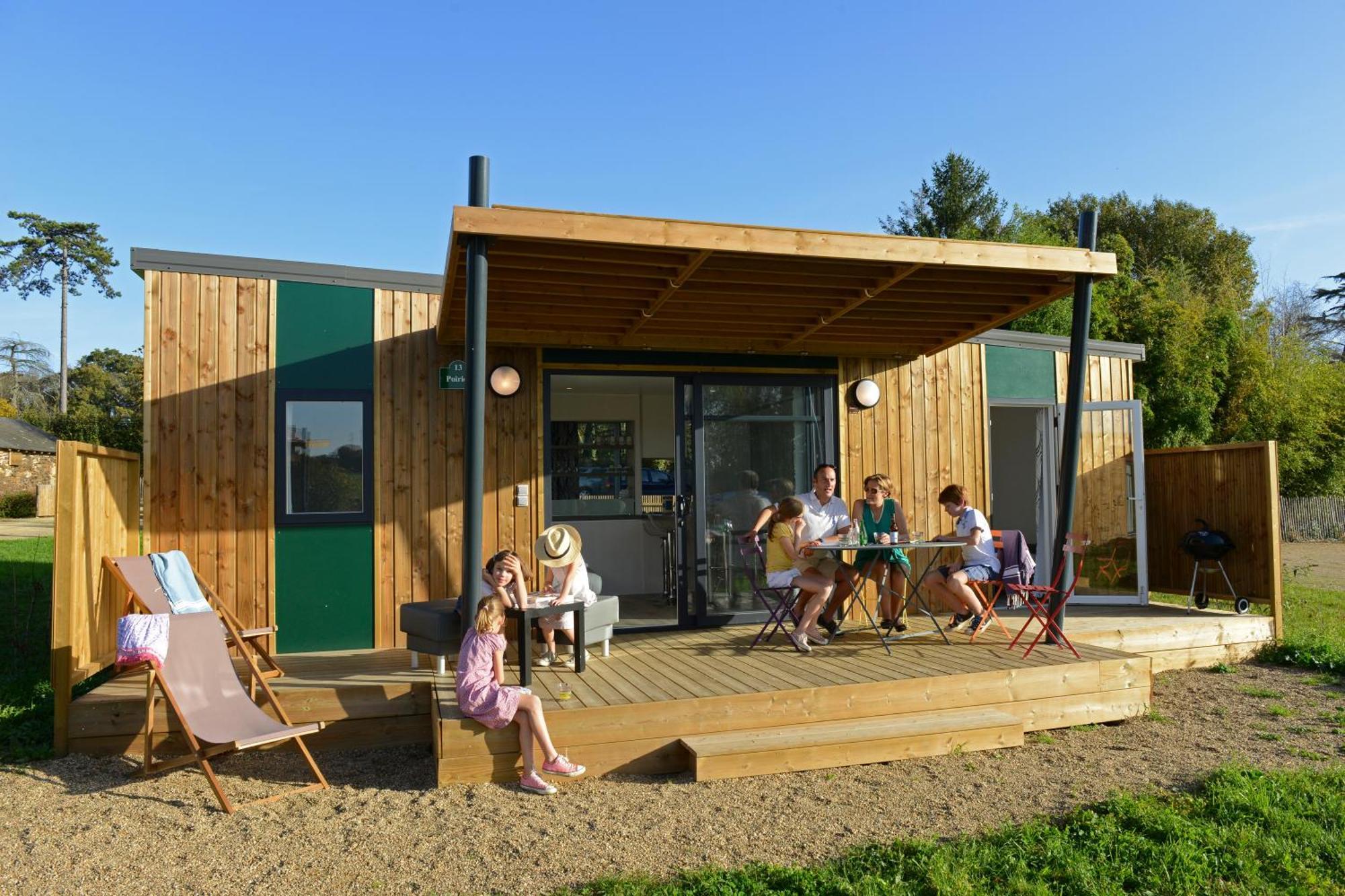 Les Roulottes & Cottages Du Moulin Chenille-Change Экстерьер фото