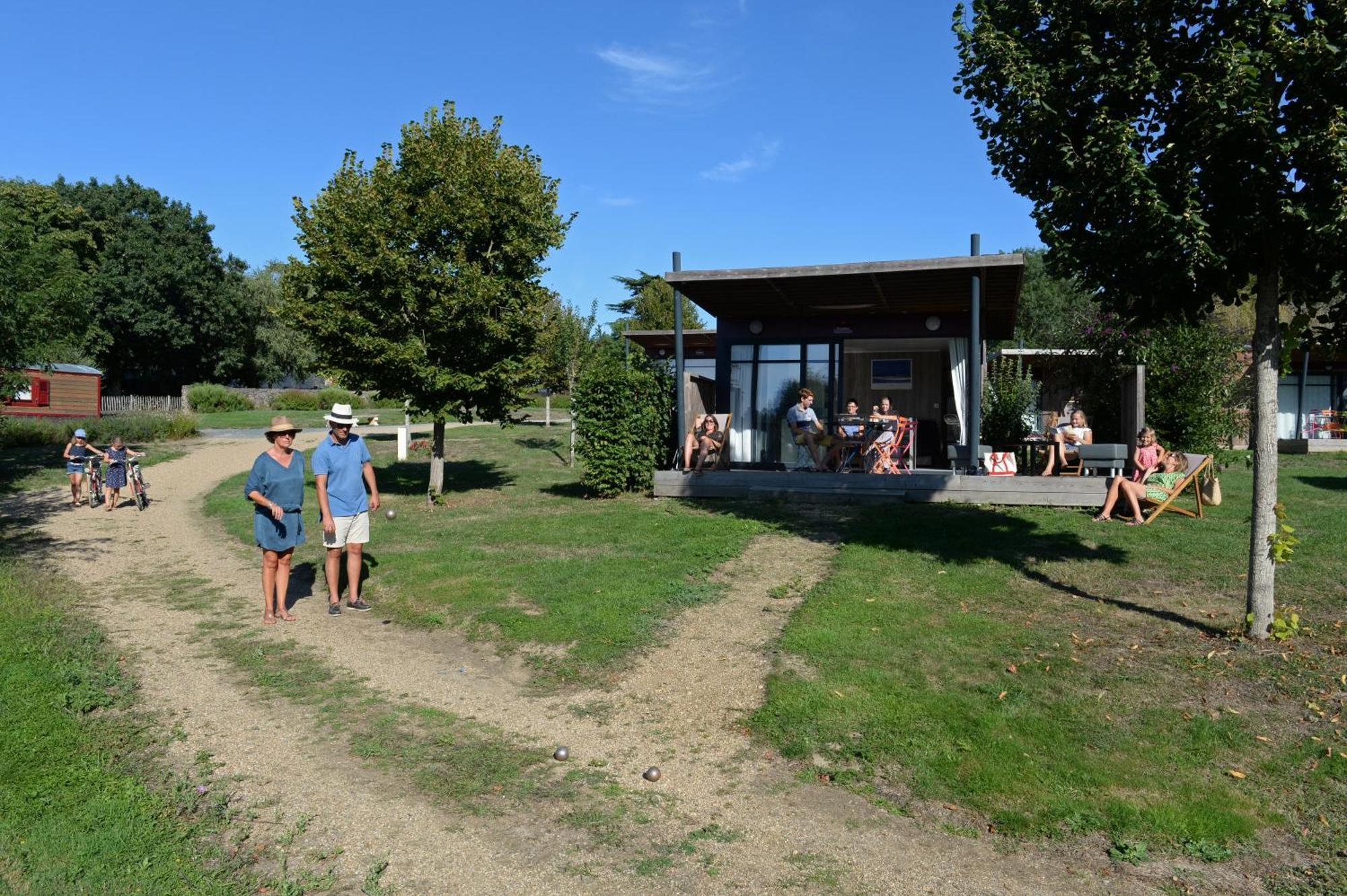 Les Roulottes & Cottages Du Moulin Chenille-Change Экстерьер фото